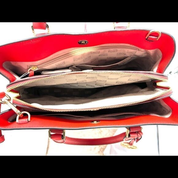 🔥🎁NWT! Michael Kors CAMILLE Large Satchel Handbag Msrp:$368.00 - Picture 5 of 6